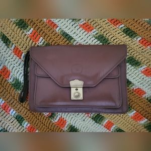 Sweet Brown Pocketbook with Wriststrap